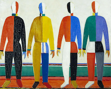 Sportsmen, Kazimir Malevich, 1931