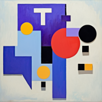 Microsoft Teams - Kazimir Malevich style